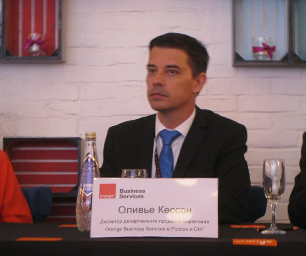 Коммерческий директор Orange Business Services в России и СНГ Оливье Кессон