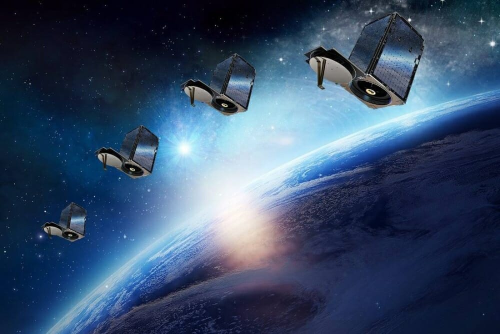 Спутники SkySats-4/5/6/7 были запущены на солнечно-синхронную орбиту на высоту 500 км над уровнем моря