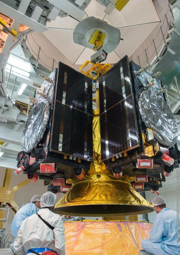  Ariane 5 вывела на орбиту четыре спутника навигационной системы Galileo